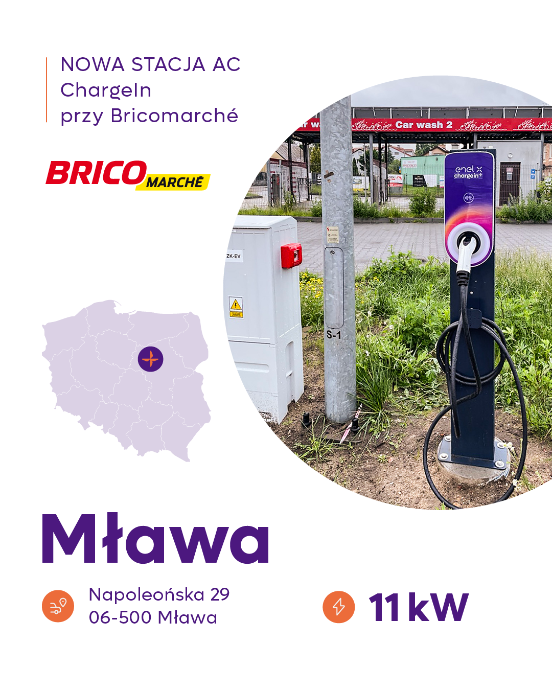 Read more about the article Stacja AC w Mławie