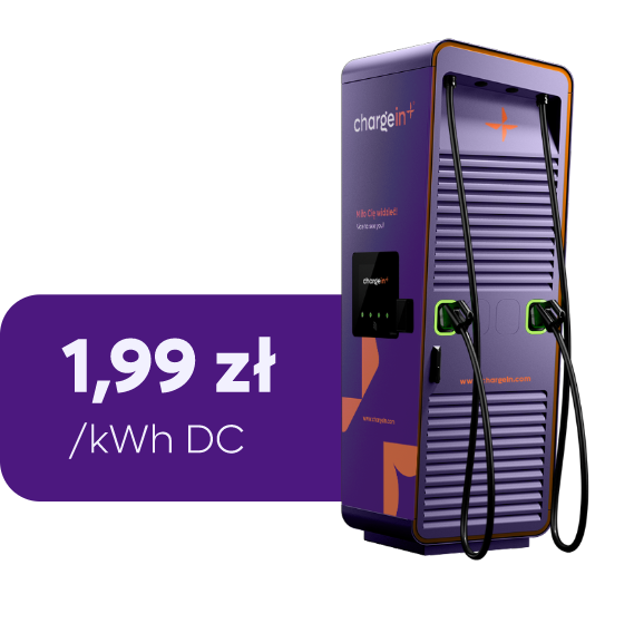ChargeIn stacje ładowania promocja dc