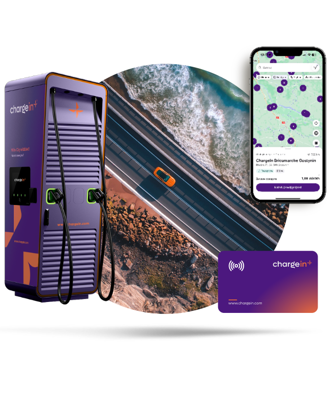 Ekosystem ChargeIn stacje ładowania