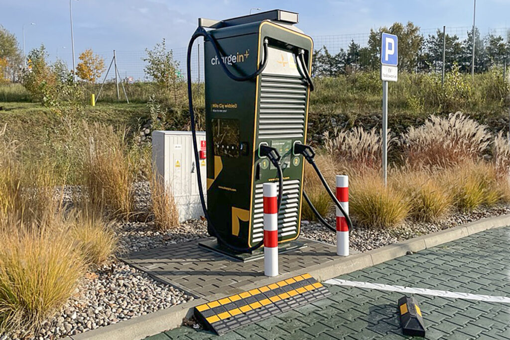 Stacja ładowania DC 50 kW Świecie, Morsk 25A.