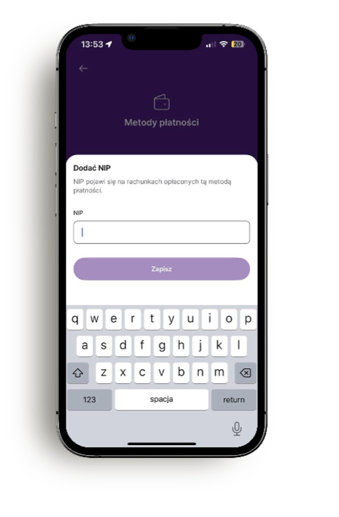 Dodawanie faktury telefon