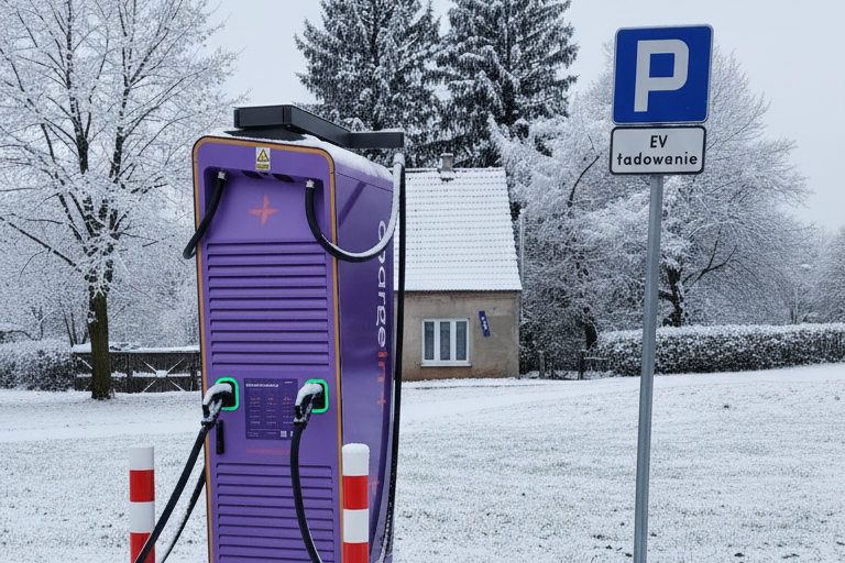 Korzystaj ze stacji ładowania samochodów elektrycznych ChargeIn.